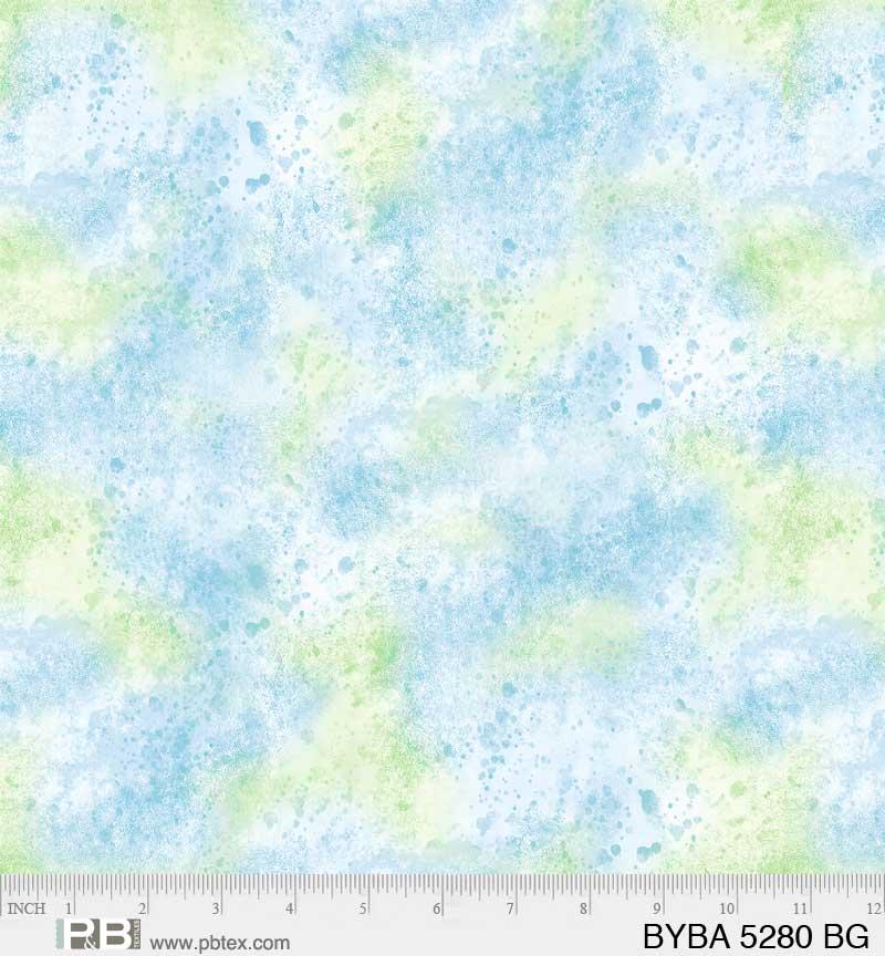 PB Barnyard Babies Soft Splatter Textire - 05280-BG - Cotton Fabric