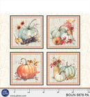 PB Bountiful Harvest Blocks - 5878-PA - Cotton Fabric