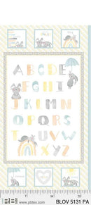 PB Bunny Love Panel - 5131-PA - Cotton Fabric