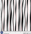 PB Crimson Royale Wavy Stripe - 6071-W - Cotton Fabric
