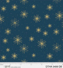 PB Deco The Halls Starburst - 5409-DB - Cotton Fabric