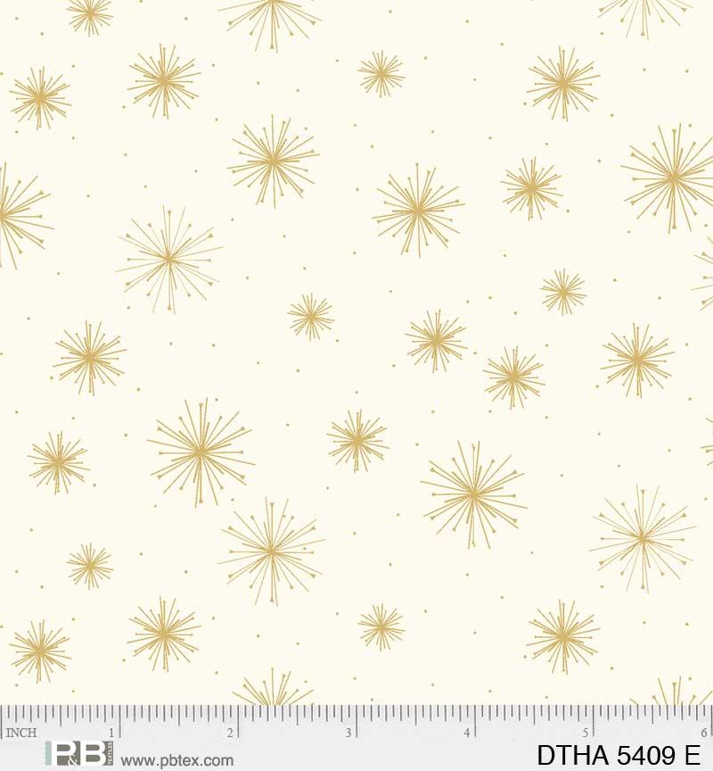 PB Deco The Halls Starburst - 05409-E - Cotton Fabric