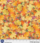 PB Fall Friends Packed Painted Leaves - 5810-MU - Cotton Fabric