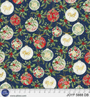 PB Joyful Ornament Allover - 5888-DB - Cotton Fabric