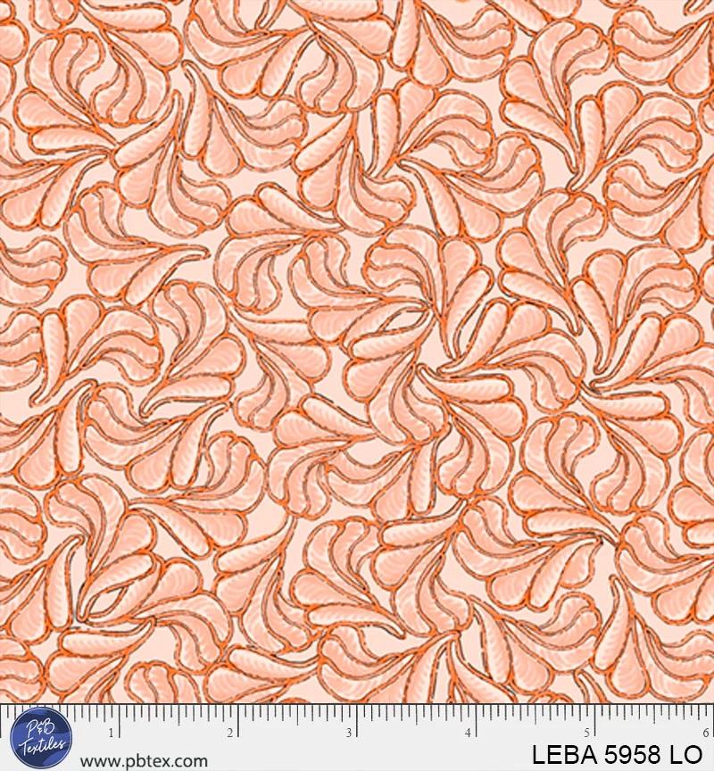 PB Le Baroque Packed Fans - 5958-LO - Cotton Fabric