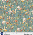 PB Mini Menagerie Packed Animal Allover - 6118-DT - Cotton Fabric