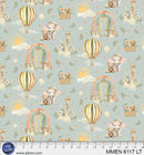 PB Mini Menagerie Wild Animal Allover - 6117-LT - Cotton Fabric