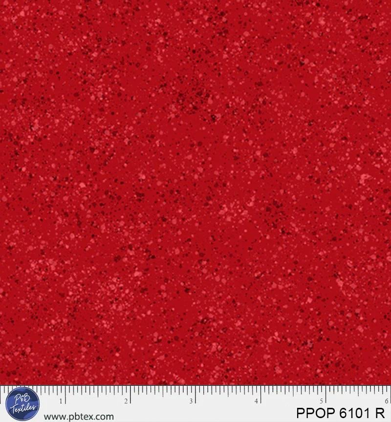 PB Paint Pop Speckled Paint - 6101-R - Cotton Fabric