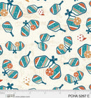 PB Pickleball Champ Tossed Paddle - 5267-E - Cotton Fabric