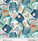 PB Pickleball Champ Tossed Pickleballs - 5265-LT - Cotton Fabric