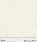 PB Ramblings - 716-W White - Cotton Fabric