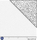 PB Ramblings - RA11-777-W White - Cotton Fabric