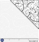 PB Ramblings 12 - 807-W White - Cotton Fabric