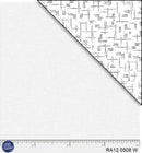 PB Ramblings 12 Texture - 808-W White - Cotton Fabric