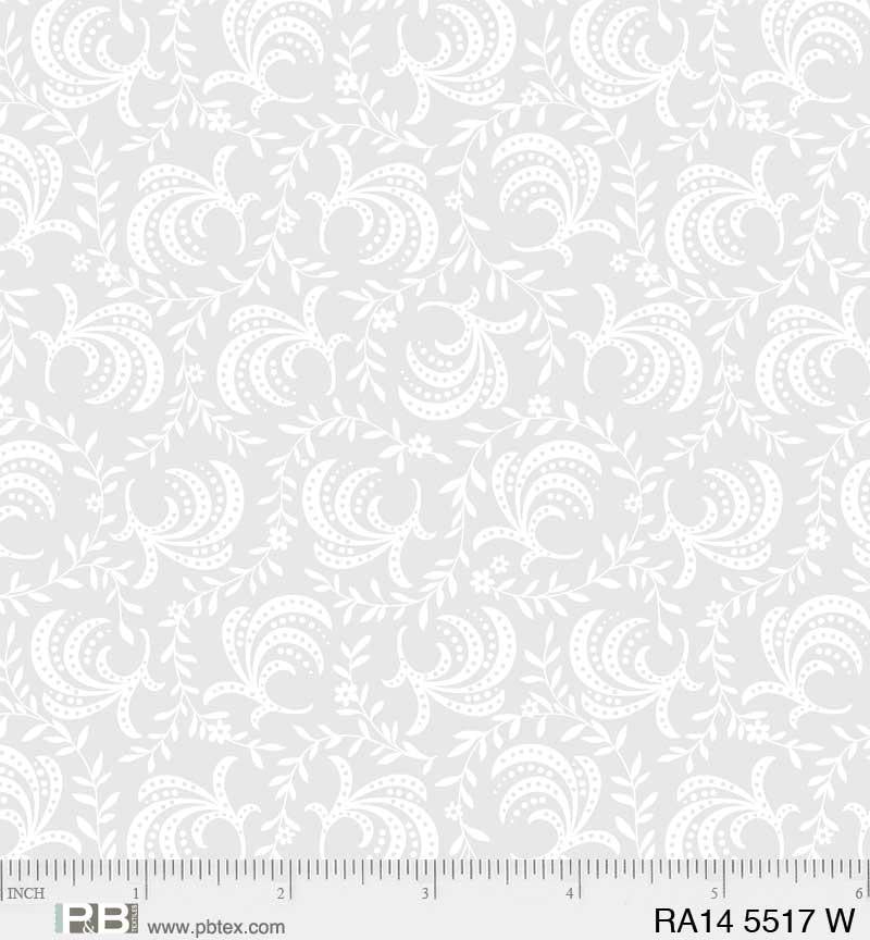 PB Ramblings Fans - 5517-W - Cotton Fabric