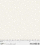 PB Ramblings Stars/Dots - 4884-01 Ivory - Cotton Fabric
