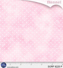 PB Sorbet Pin Dot - 6225-P - Cotton Flannel Fabric