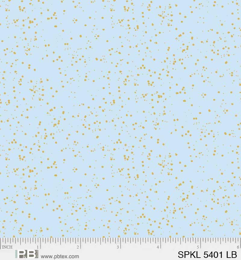 PB Sparkle Sparkly Basic - Metallic - 05401-LB - Cotton Metallic Fabric