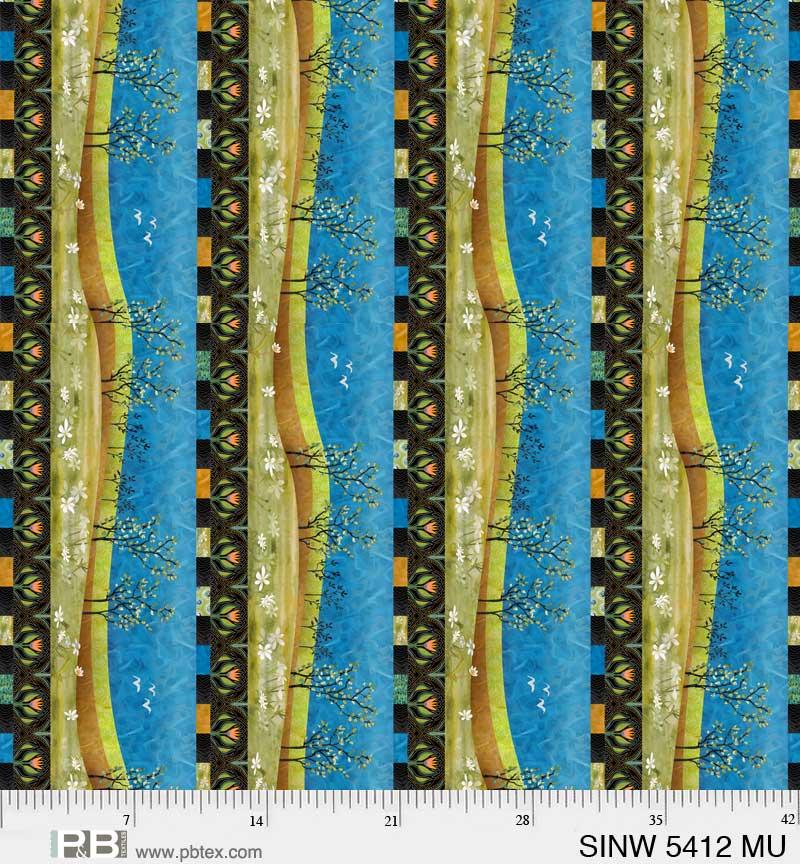 PB Spring In The Northwoods - 5412-MU - Cotton Fabric