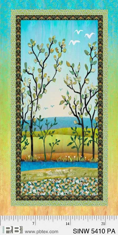 PB Spring In The Northwoods Panel - 5410-PA - Cotton Fabric