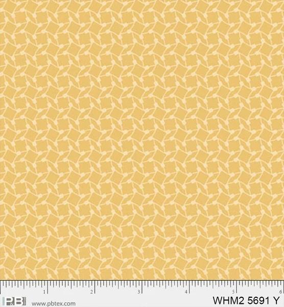 PB Whimsy II Diamond Geo - 5691-Y - Cotton Fabric