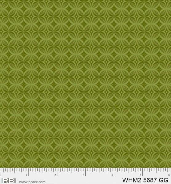 PB Whimsy II Kaleidoscope Geo - 5687-GG - Cotton Fabric