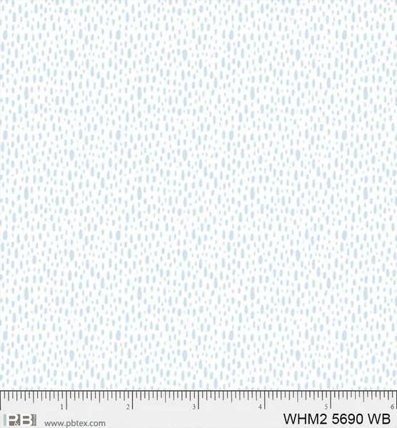 PB Whimsy II Rain Drops - 5690-WB - Cotton Fabric