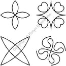 QCI Connecting Blocks 3" Stencil - EK41