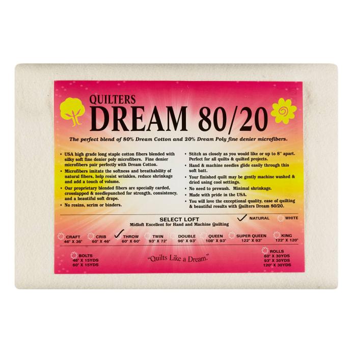 QD Natural 80/20 Throw ENTH - Batting