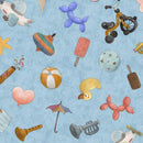 QT Animal Alphabet Toy Toss - 29842-B - Cotton Fabric