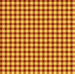 QT Autumn Forest Gingham - 30364-S Amber - Cotton Fabric