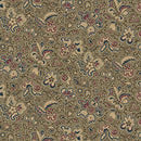 QT Canterbury Archival Small Floral - 24540-G Olive - Cotton Fabric