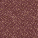 QT Canterbury Archival Windsor Scroll - 24542-M Wine - Cotton Fabric