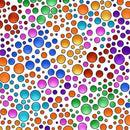 QT Carnivale Dots - 26374-ZX White/Multi - Cotton Fabric