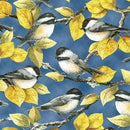 QT Chickadees 29824-B - Cotton Fabric