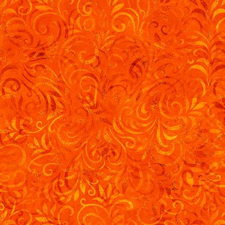 QT Coloressence Blooming Vine - 31095-O Tiger Lily - Cotton Fabric