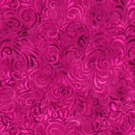QT Coloressence Blooming Vine - 31095-P Fuchsia - Cotton Fabric