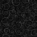 QT Coloressence Dotted Scroll - 31094-J108 Black - Cotton Wide Back Fabric