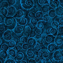 QT Coloressence Dotted Scroll - 31094-NW108 Ultramarine - Cotton Wide Back Fabric