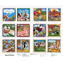 QT Down on the Farm Book Panel - 26764-X - Cotton Fabric