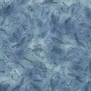 QT Drawn to Birds Bird Toile - 31137-B Blue - Cotton Fabric