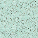 QT Drawn to Birds Dots - 31139-Q Aqua - Cotton Fabric