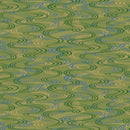QT Dynasty Ripple Geo - 30250-H Green - Cotton Fabric