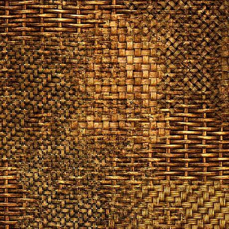 QT Earthly Delights Basketweave - 31332-A Rattan - Cotton Fabric