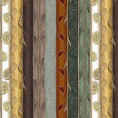 QT Frond Nouveau Tossed Leaves - 30100-X Multi - Cotton Fabric