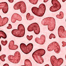 QT Hearts & Hugs Hearts - 31650-P Pink - Cotton Fabric
