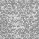 QT In Stitches Stitched Floral - 30661-K Gray - Cotton Fabric