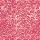QT In Stitches Stitched Floral - 30661-P Dark Pink - Cotton Fabric