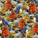 QT Joyful Garden Packed Birds - 31866-X Multi - Cotton Fabric