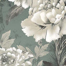 QT Le Fleur Large Floral - 31810-H Green - Cotton Fabric